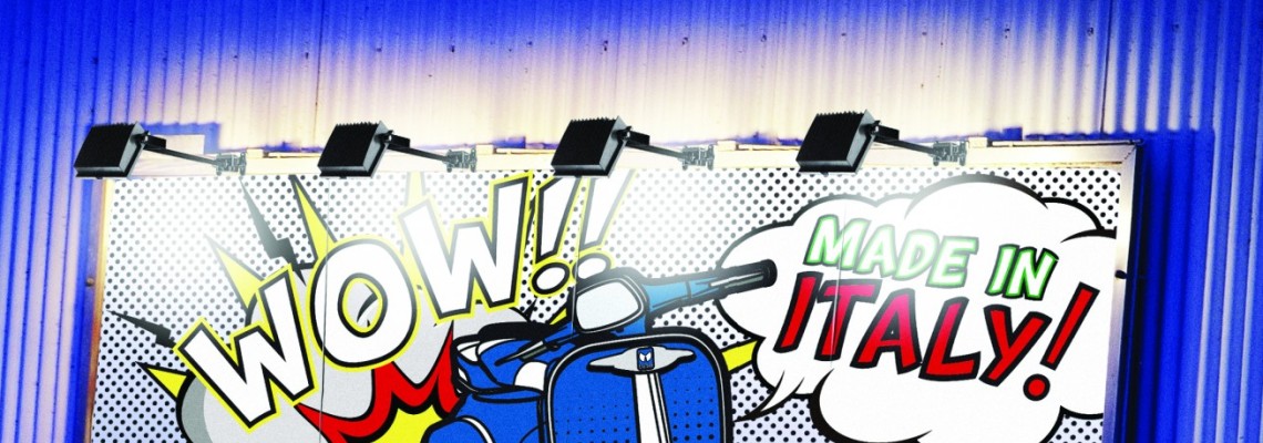 Licht- & Beleuchtungstechnik, LED-Strahler GUELL für den Aussenbereich