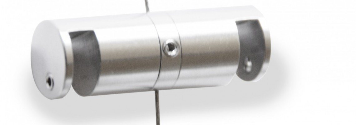 Beschriftung Signaletik Abstandhalter 