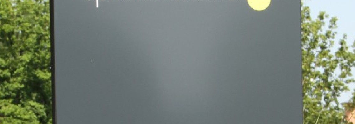 Signaletik, Stelen & Pylone, Flachpylon ALU-line