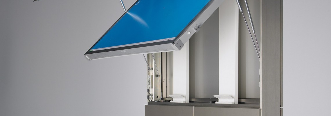 Schaukasten Digitale Informationsmonitore, Informationsvitrinen E.VITRUM