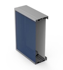 LED-Spanntuchrahmen ALU-tf 120, outdoor - Spanntuchprofil