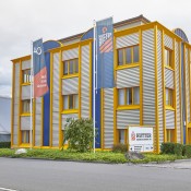 KELLER Fahnenmasten aus Aluminium, Zylindrisch mit Ausleger