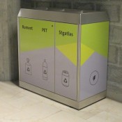 Abfall-Trennsysteme INOX-line, Abfallbehälter, Behälter